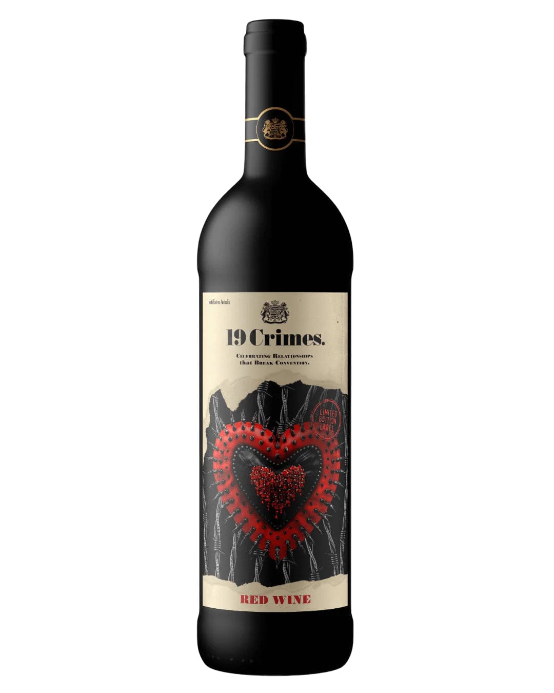 19 Crimes Love Red Wine, 75 cl Red Wine