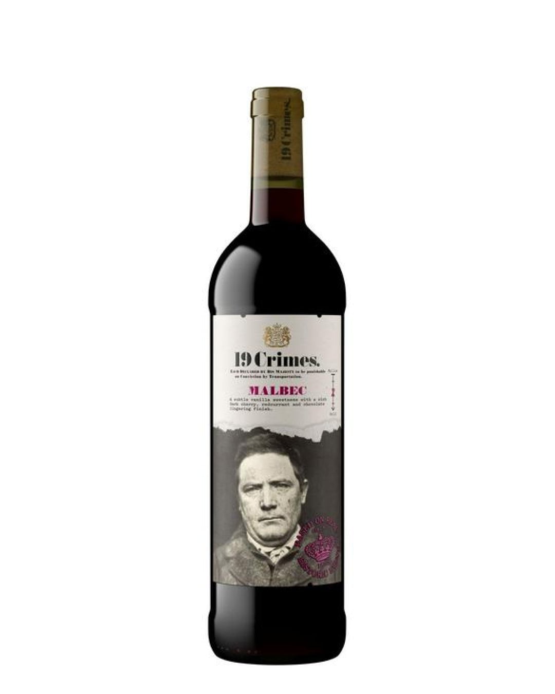 19 Crimes Malbec Red Wine, 75 cl Red Wine