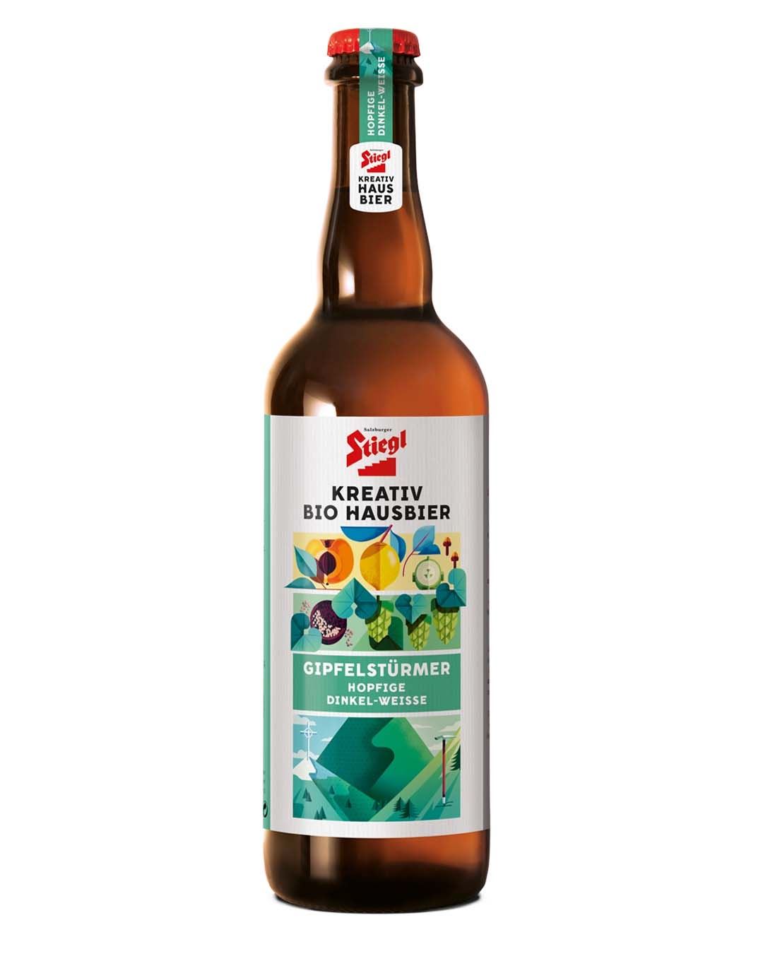 Stiegl Gipfelsturmer Hoppy Wheat Beer, 75 cl