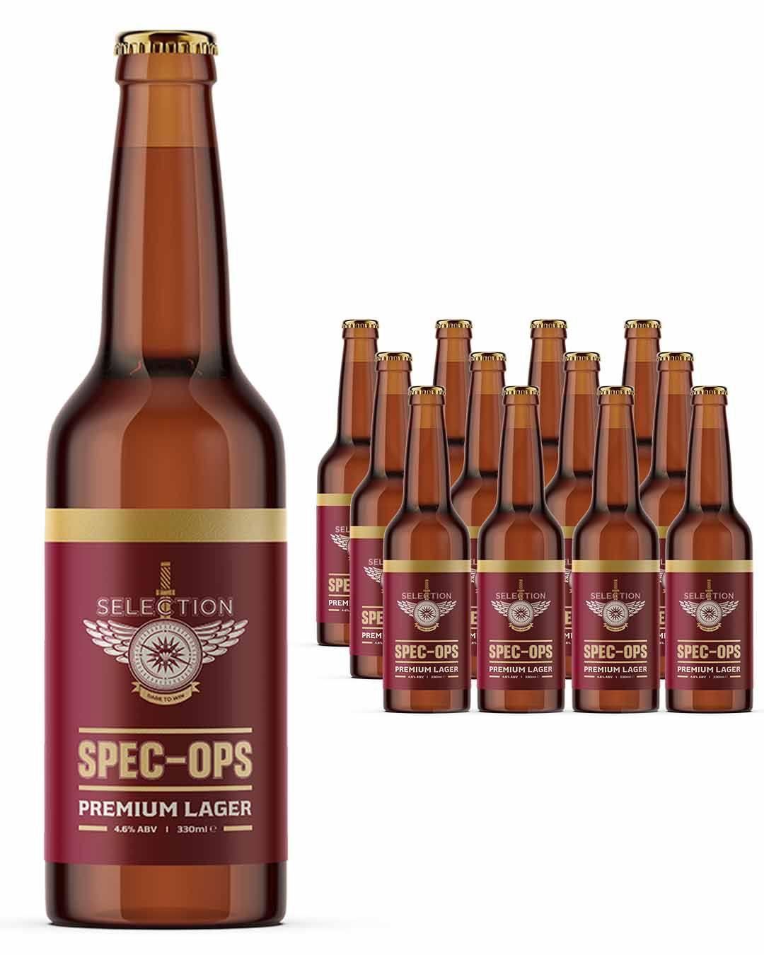 Selection Spec Ops Lager Bottle 12 x 330ML