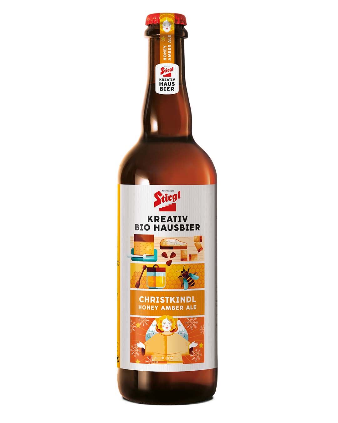 Stiegl Christkindl Honey Amber Ale, 75 cl