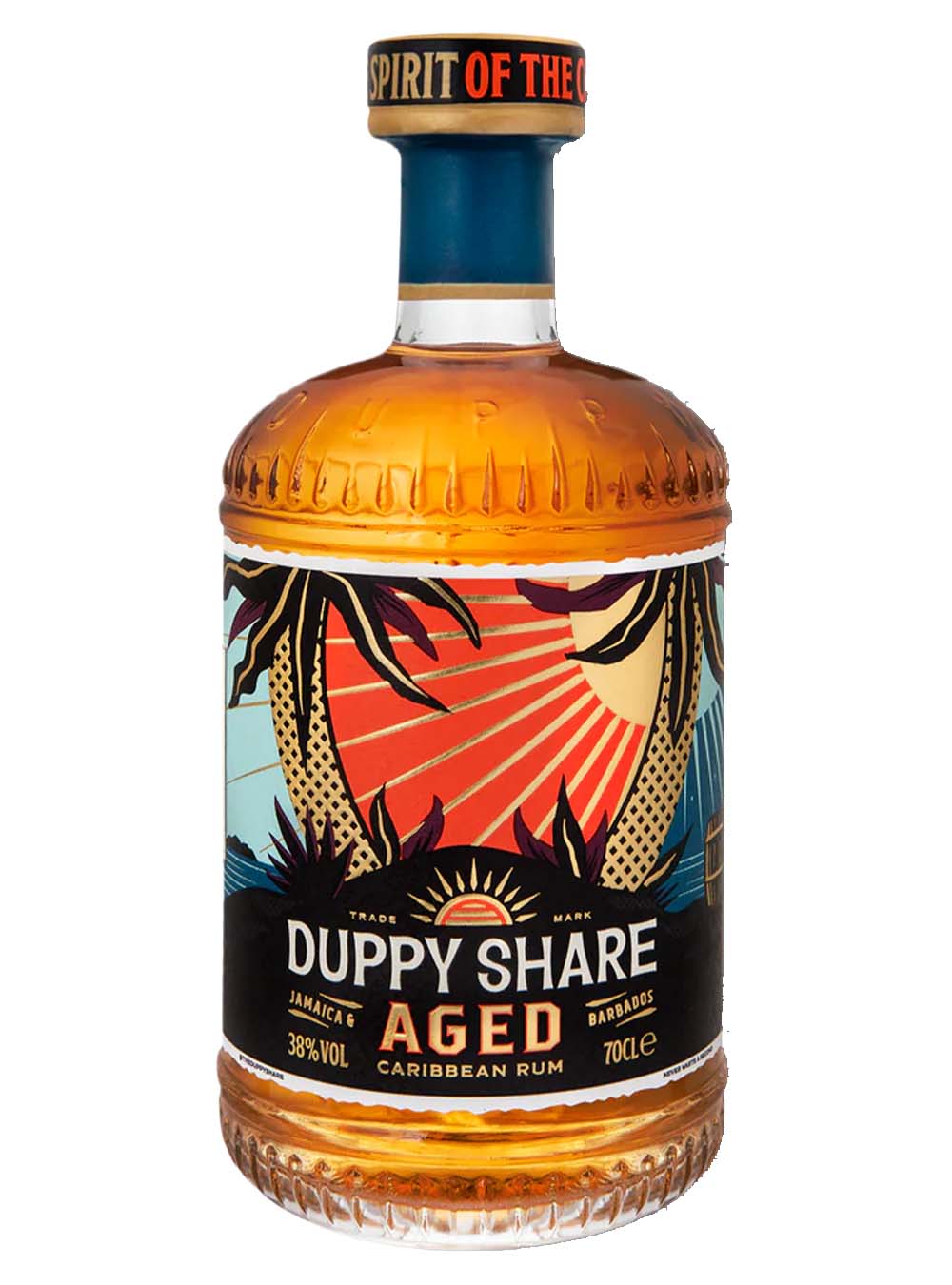 Duppy Share Aged Caribbean Rum, 70 cl