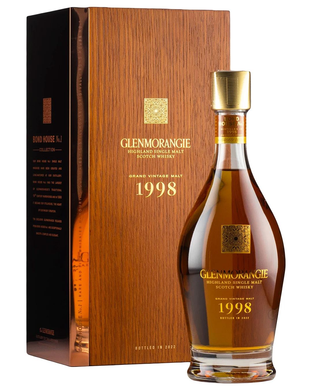 Glenmorangie Grand Vintage 1998 Single Malt Whisky, 70 cl