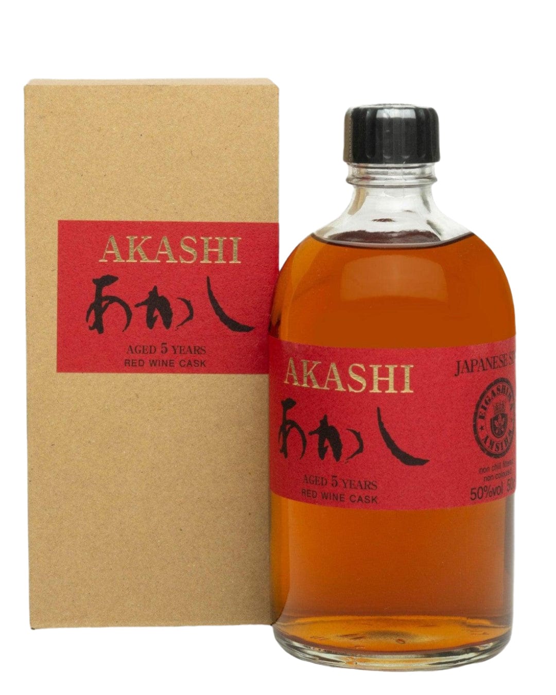 Akashi 5 Year Old Red Wine Cask Blended Whisky, 50 cl Whisky 4969265773134