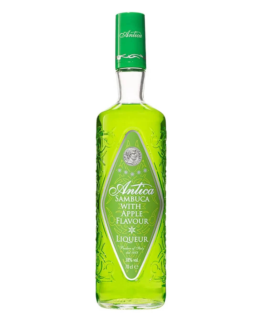 Antica Sambuca with Apple, 70 cl Liqueurs & Other Spirits 8004747007775