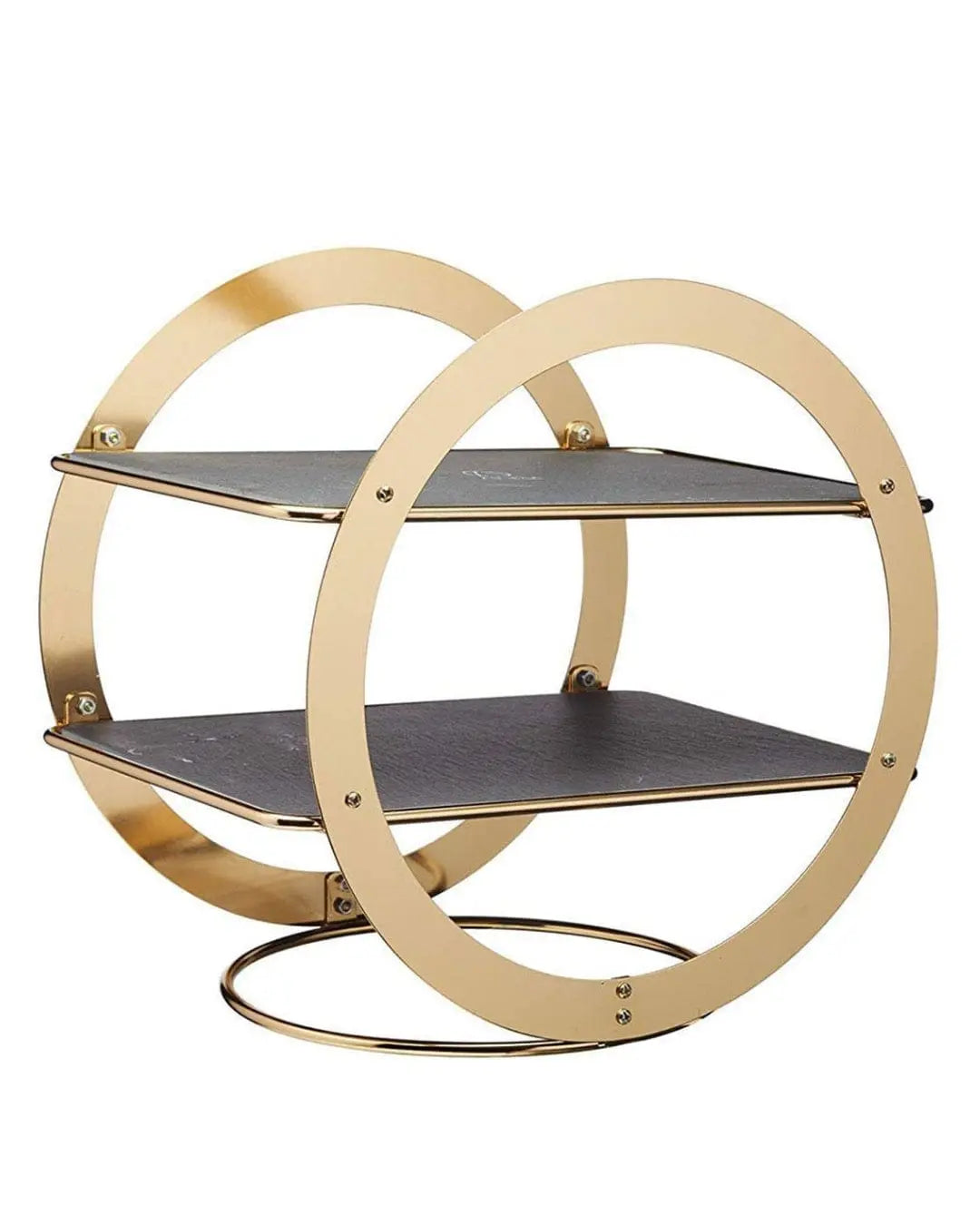 Artesa 2 Tier Slate Platter Serving Wheel 20 x 30 cm Tableware