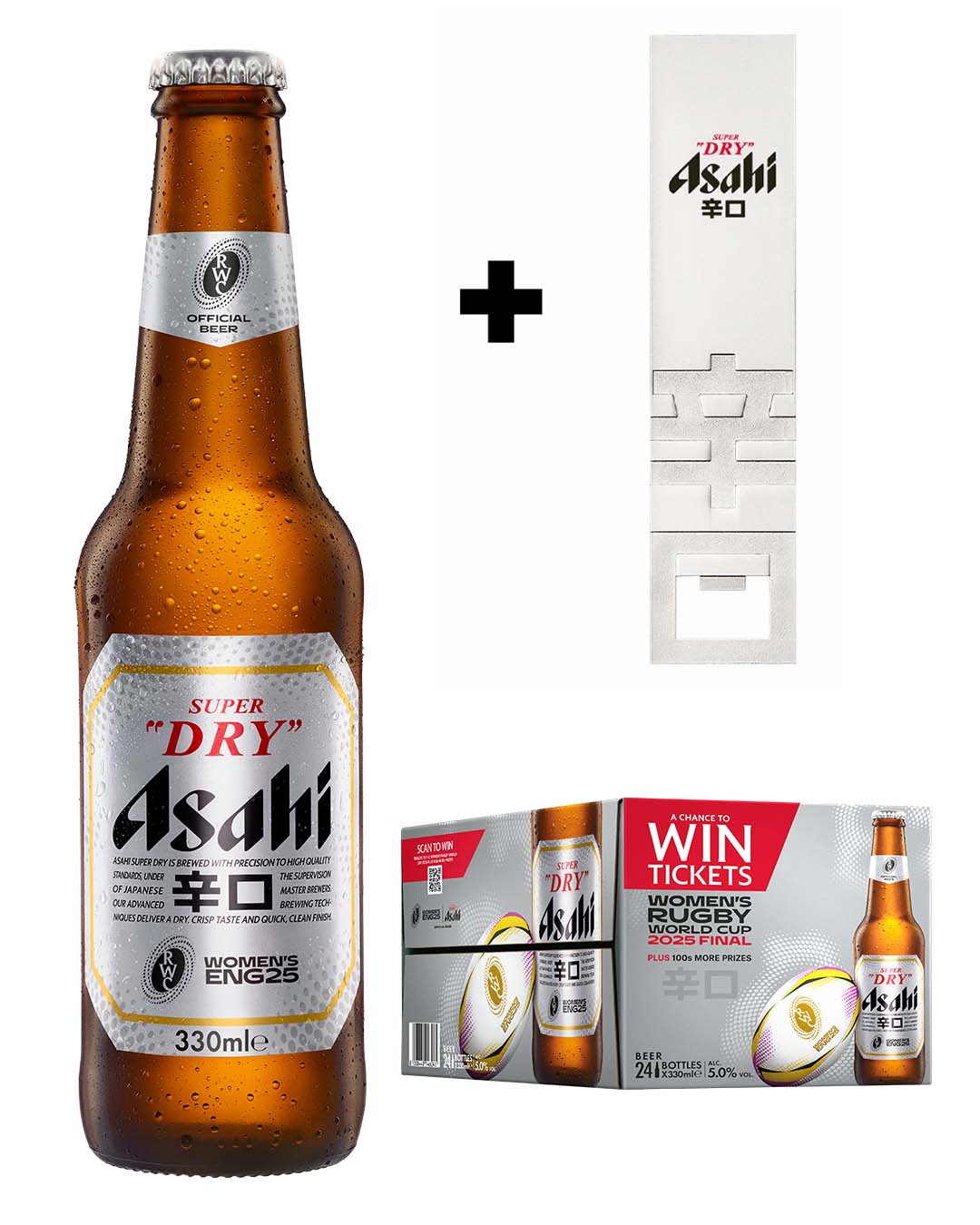 Asahi Super Dry Beer Bottles Multipack, 24 x 330 ml Beer 8008440146045