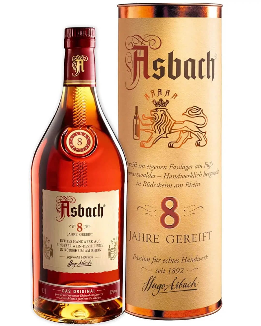 Asbach 8 Year Old German Brandy, 70 cl Cognac & Brandy 4016500013101