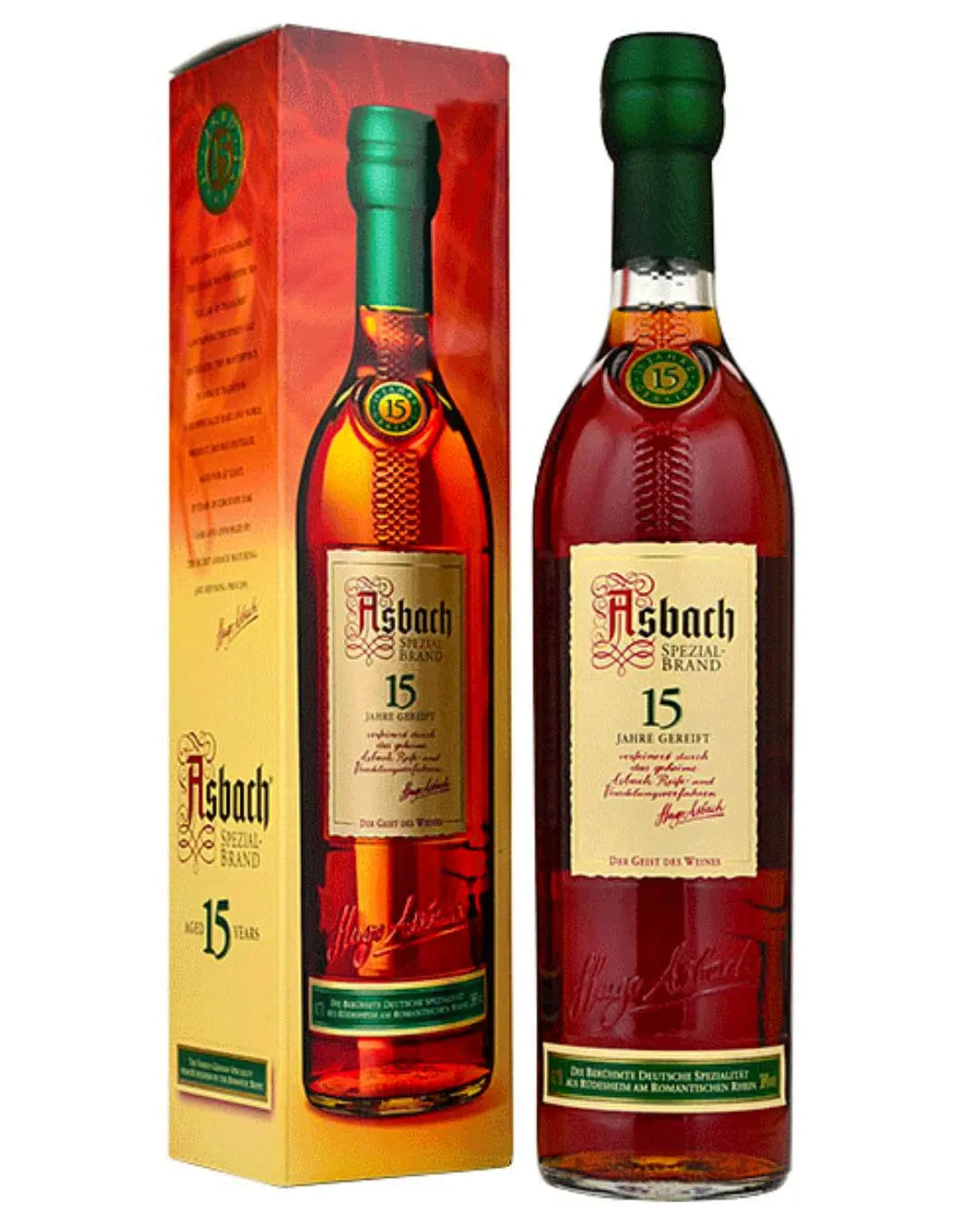 Asbach SpezialBrand 15 Year Old Brandy, 70 cl Cognac & Brandy 4016500512406