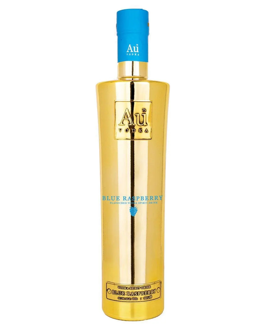 Au Blue Raspberry Vodka, 70 cl Vodka