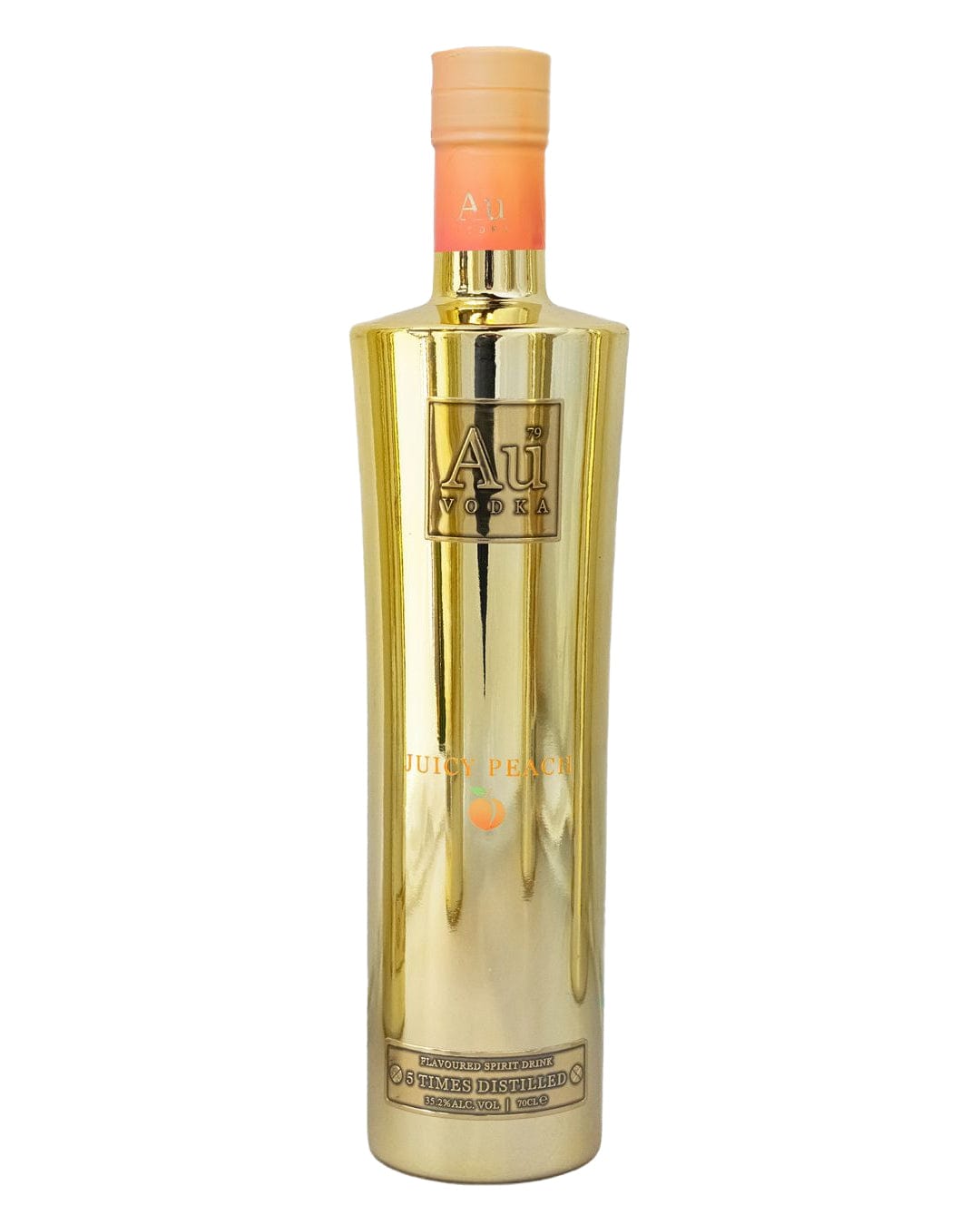 AU Juicy Peach Flavoured Vodka, 70 cl Vodka
