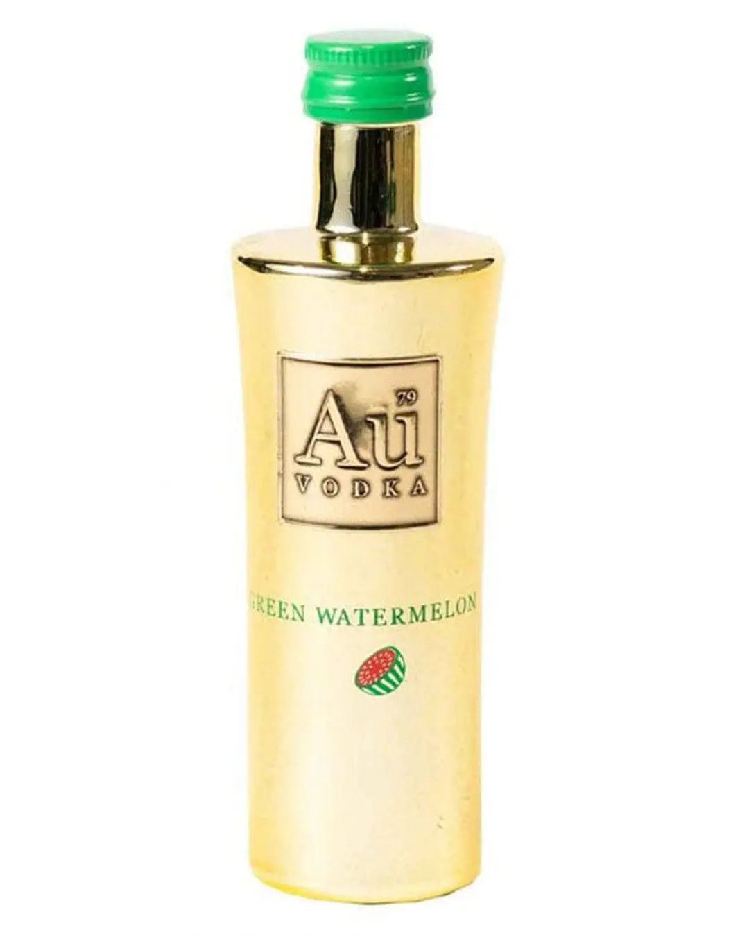 Au Vodka Green Watermelon Miniature, 5 cl Spirit Miniatures