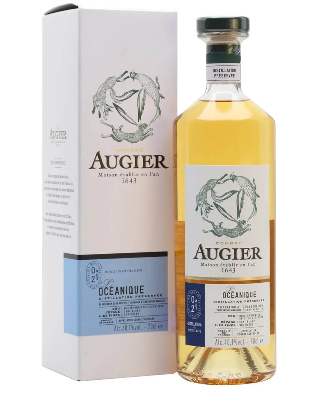 Augier L'Océanique Cognac, 70 cl Cognac & Brandy 3187460001048