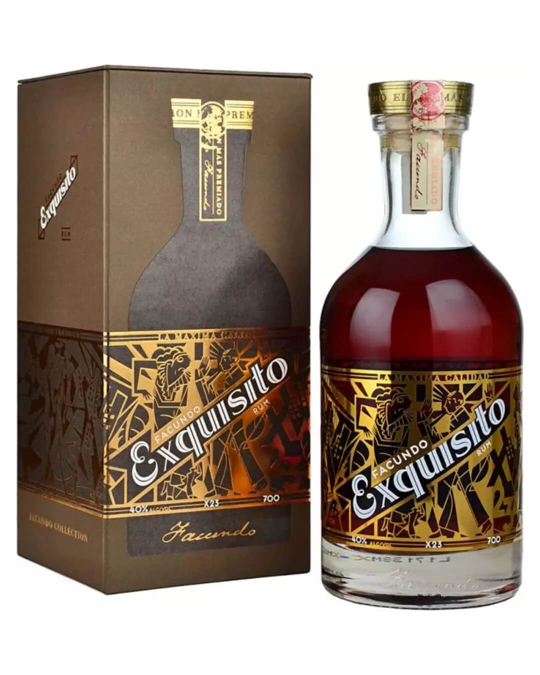 Bacardi Facundo Exquisito Rum, 70 cl Rum 80480004019