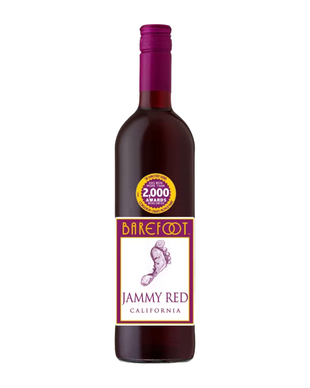 Barefoot Jammy Red, 75 cl Red Wine