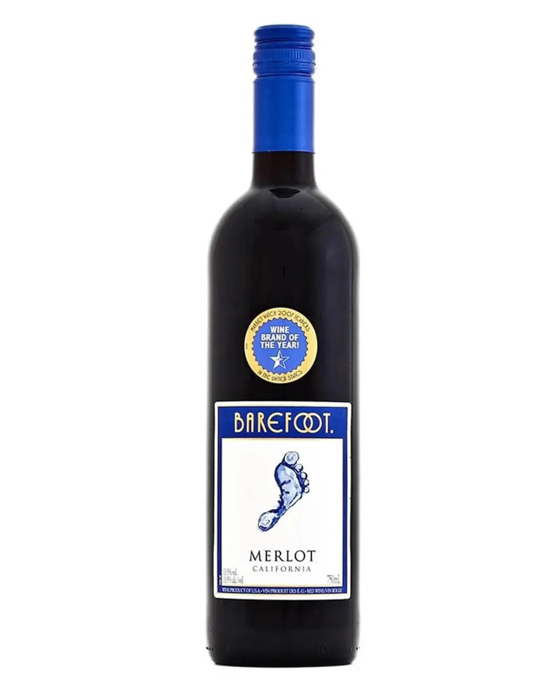 Barefoot Merlot Red Wine, 75 cl Red Wine 18341751109