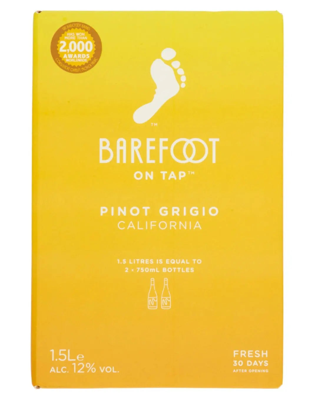 Barefoot Pinot Grigio, 1.5 L White Wine