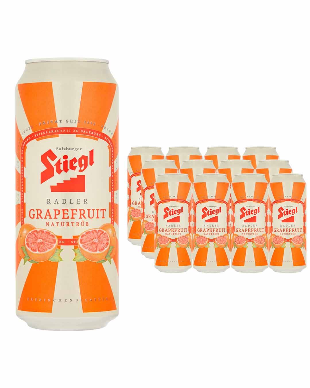 Stiegl Grapefruit Radler Can Multipack, 12 x 500 ml