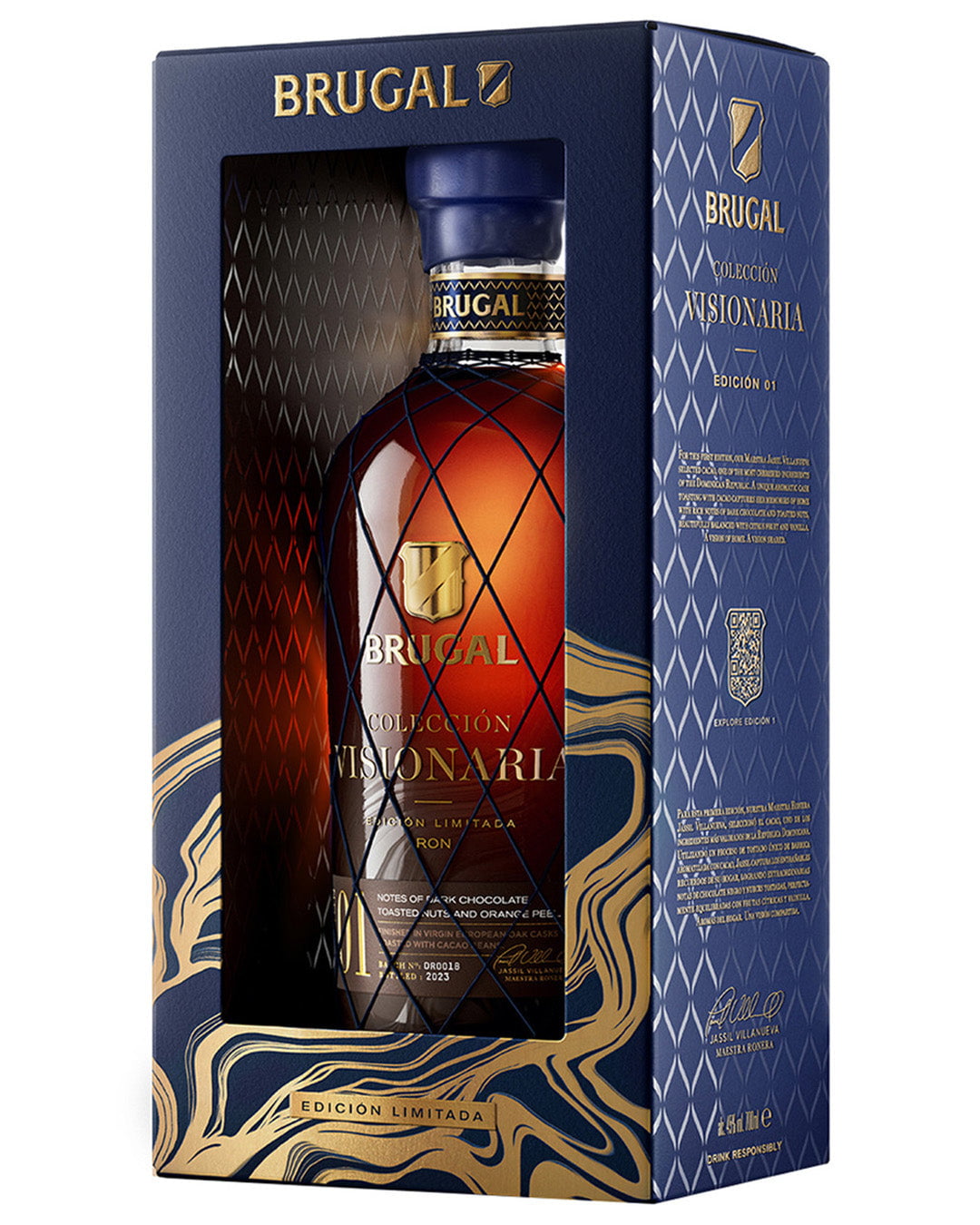 Brugal Collección Visionaria Rum, 70 cl Rum