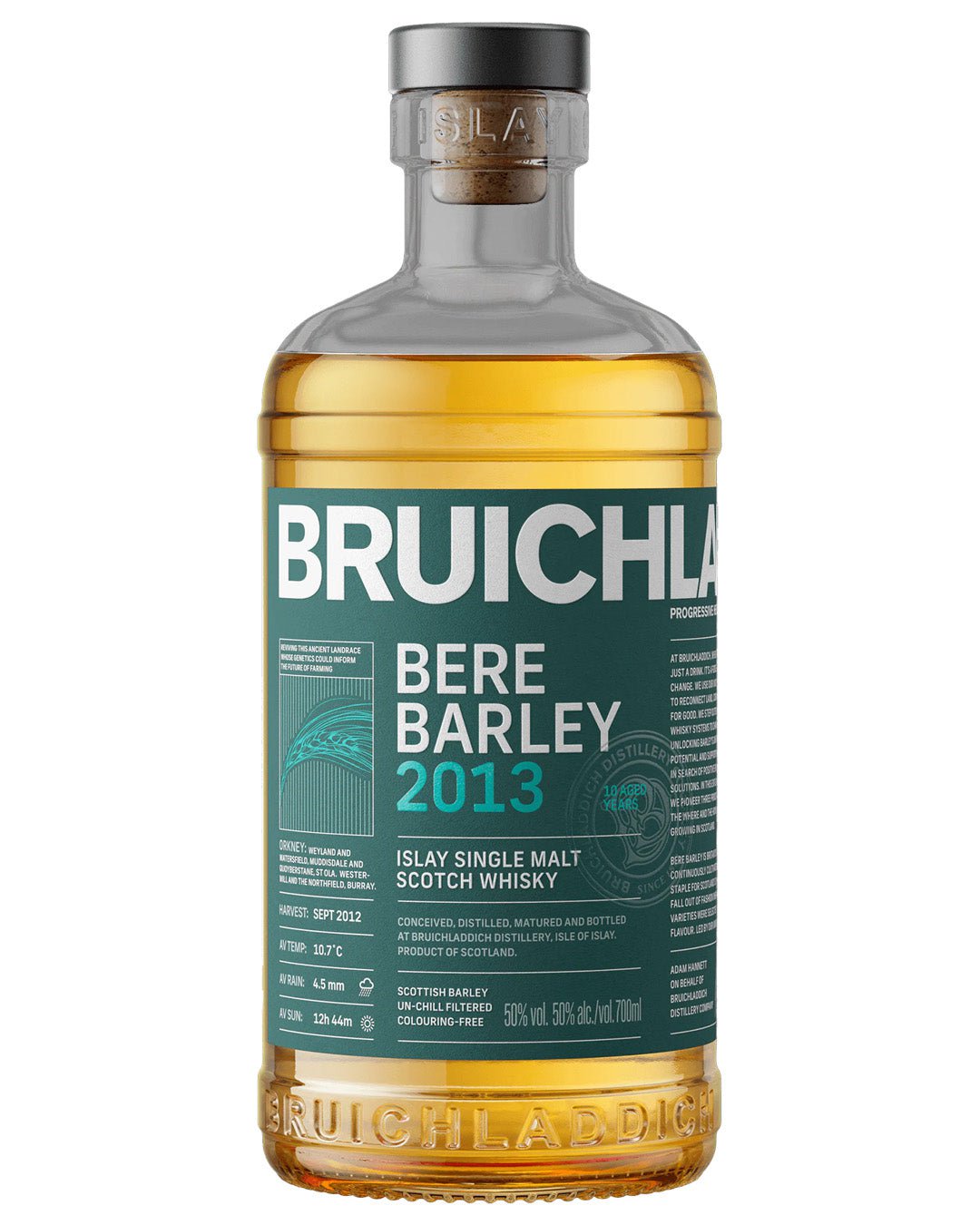 Bruichladdich Bere Barley 2013 Vintage Single Malt Whisky, 70 cl Whisky 5055807415460