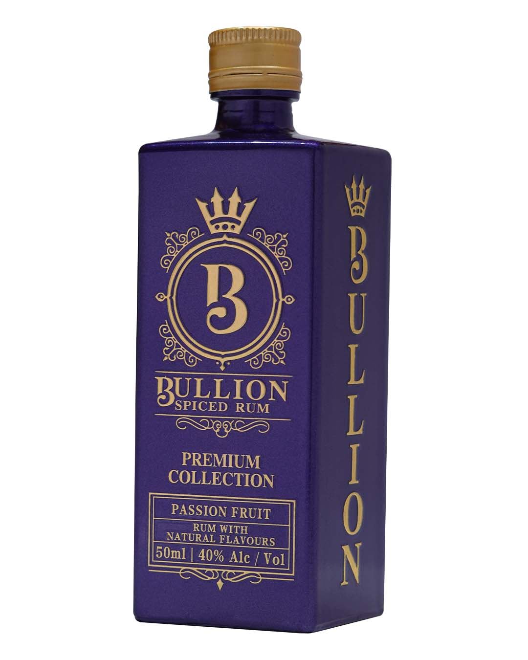 Bullion Spiced Passion Fruit Flavoured Rum Miniature, 5 cl