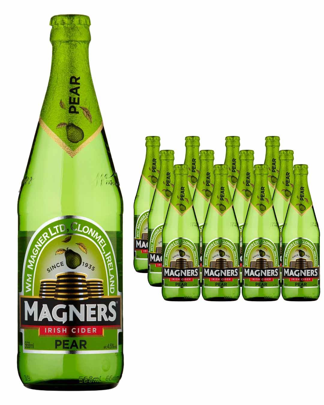 Magners Pear Cider Bottle Multipack, 12 x 568 ml