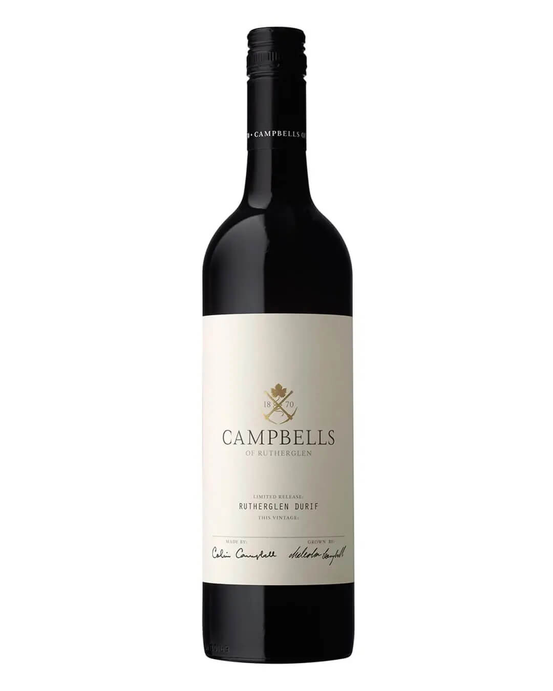 Campbells Limited Release Rutherglen Durif 2021, 75 cl Red Wine 9321749009729