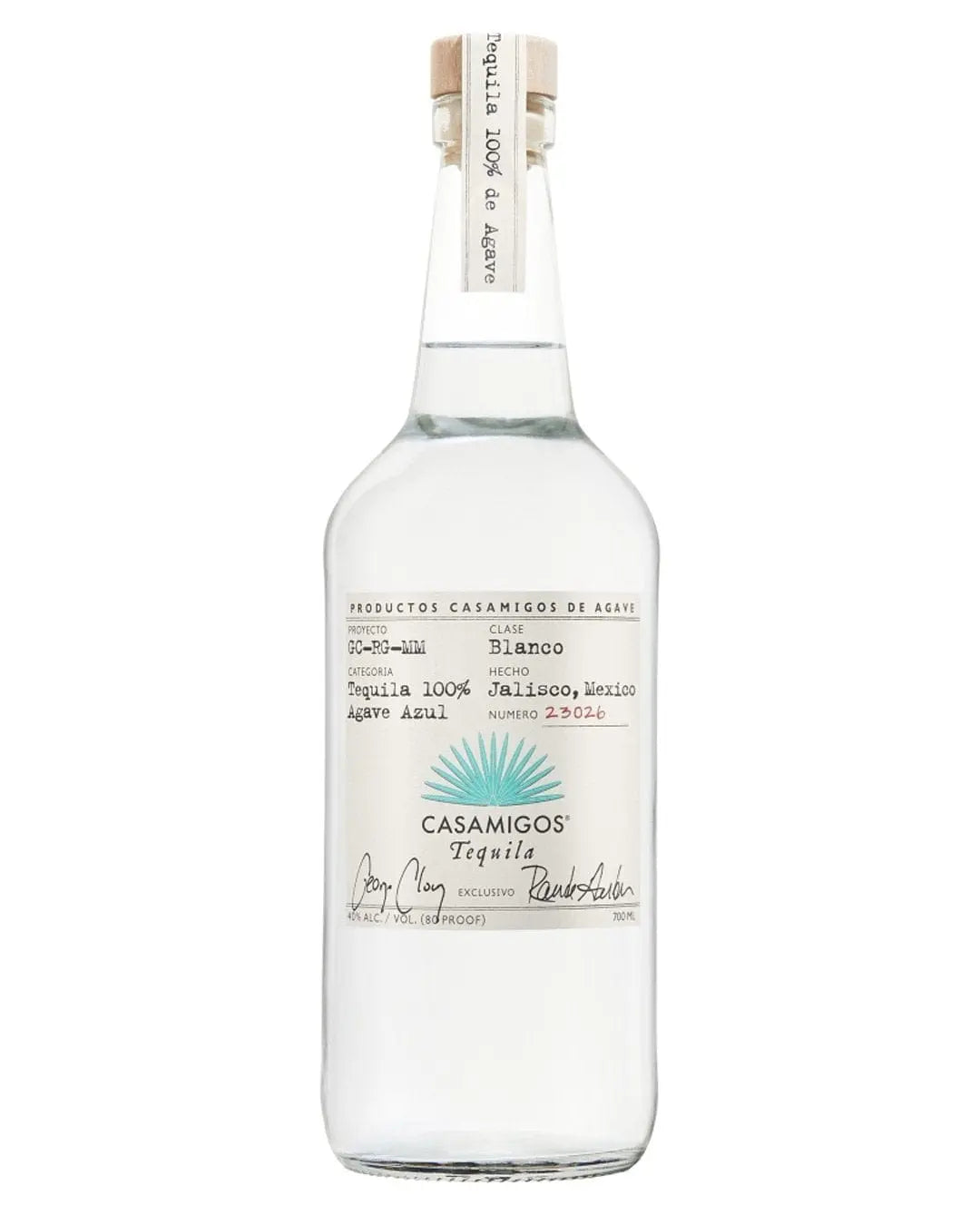 Casamigos Blanco Tequila | George Clooney, 70 cl Tequila & Mezcal 5000281058320