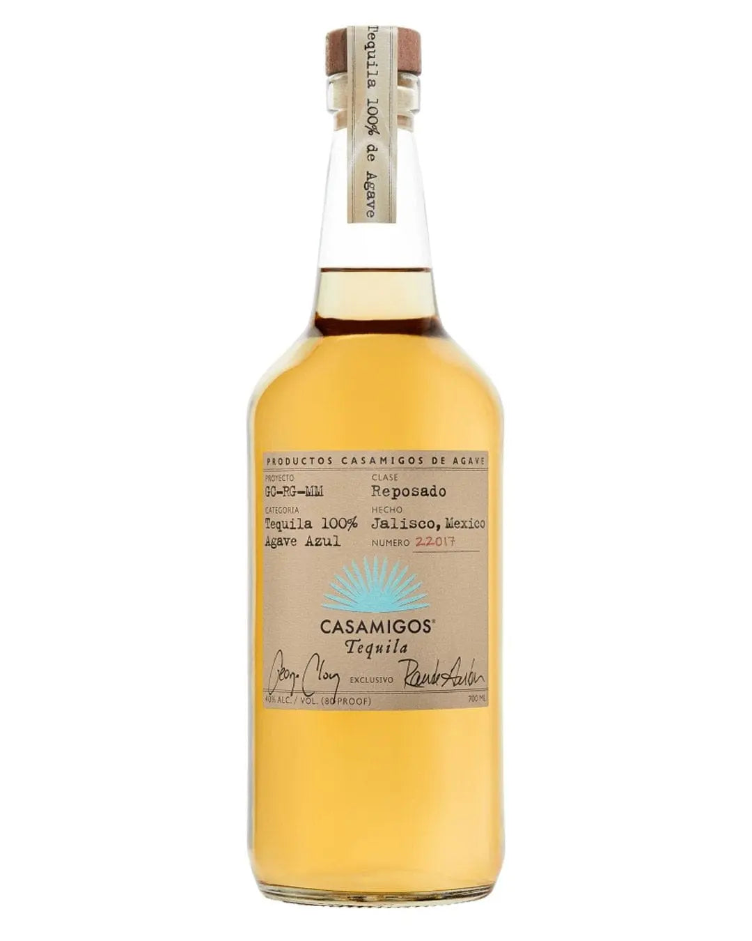 Casamigos Reposado Tequila | George Clooney, 70 cl Tequila & Mezcal