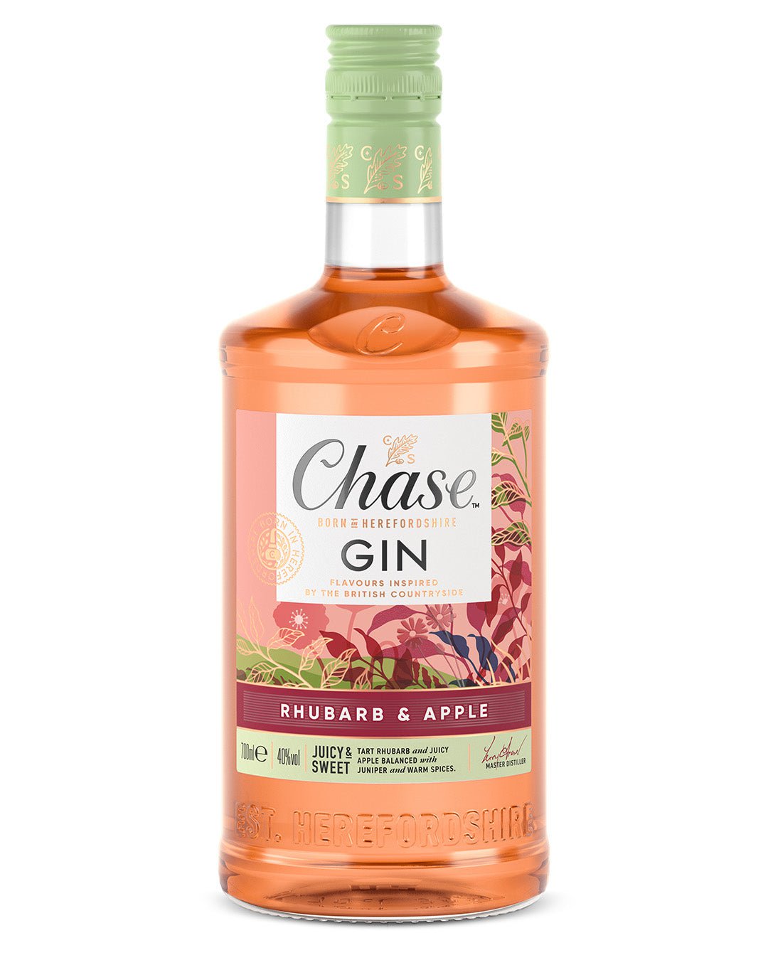 Chase Rhubarb & Apple Gin, 70 cl Gin 5060183134522