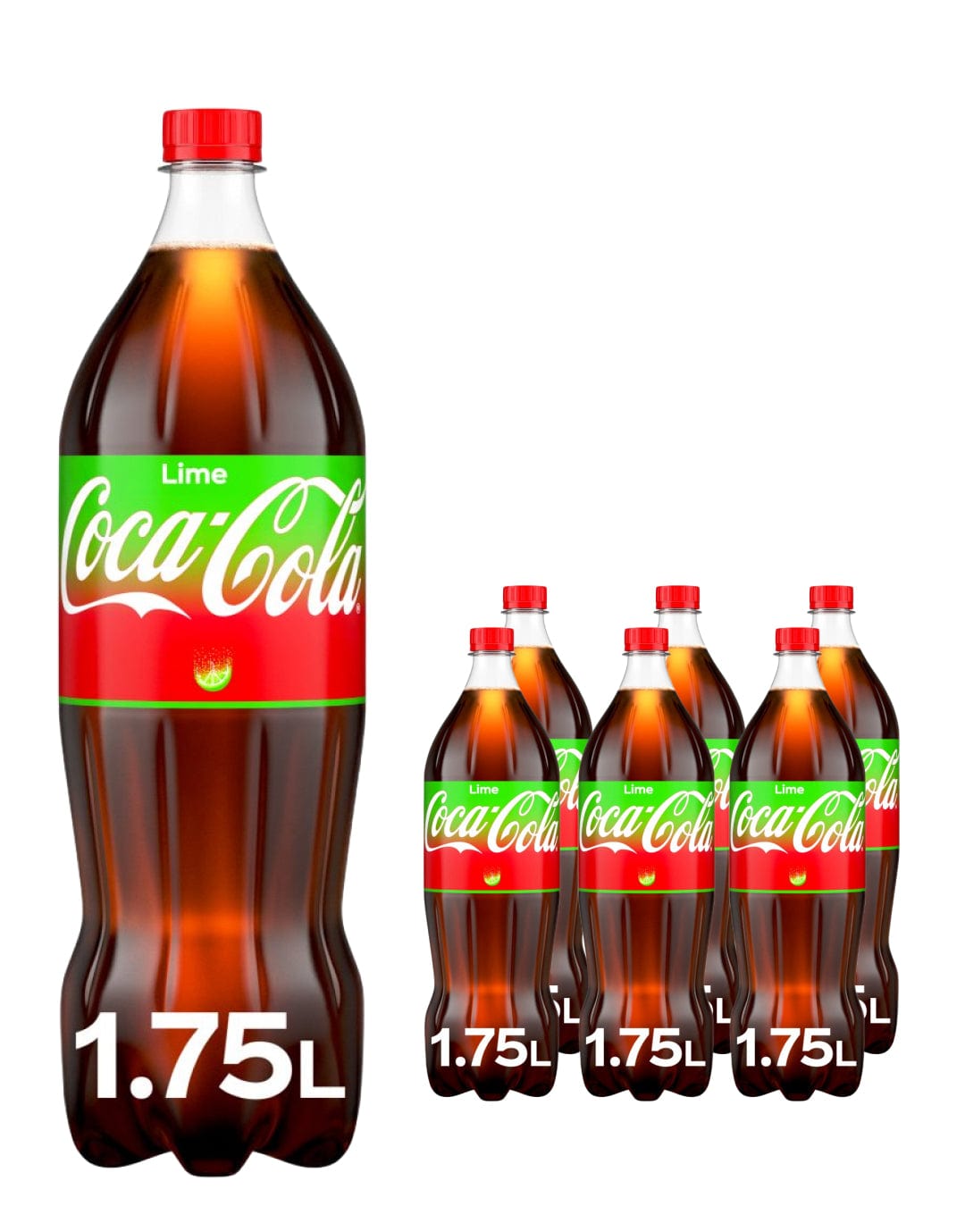 Coca Cola Lime Multipack, 6 x 1.75 L Soft Drinks & Mixers