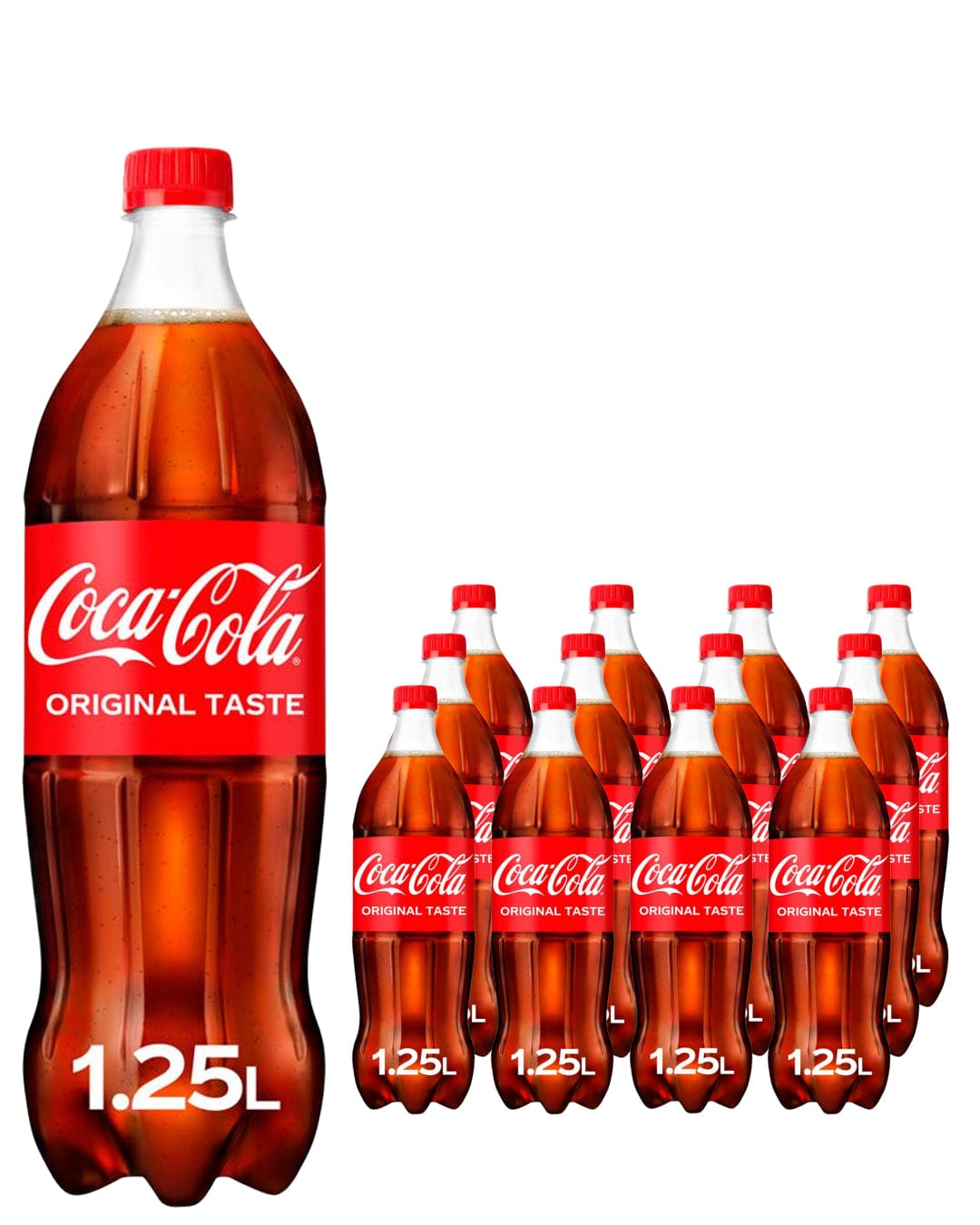 Coca Cola Original Multipack, 12 x 1.25 L Soft Drinks & Mixers