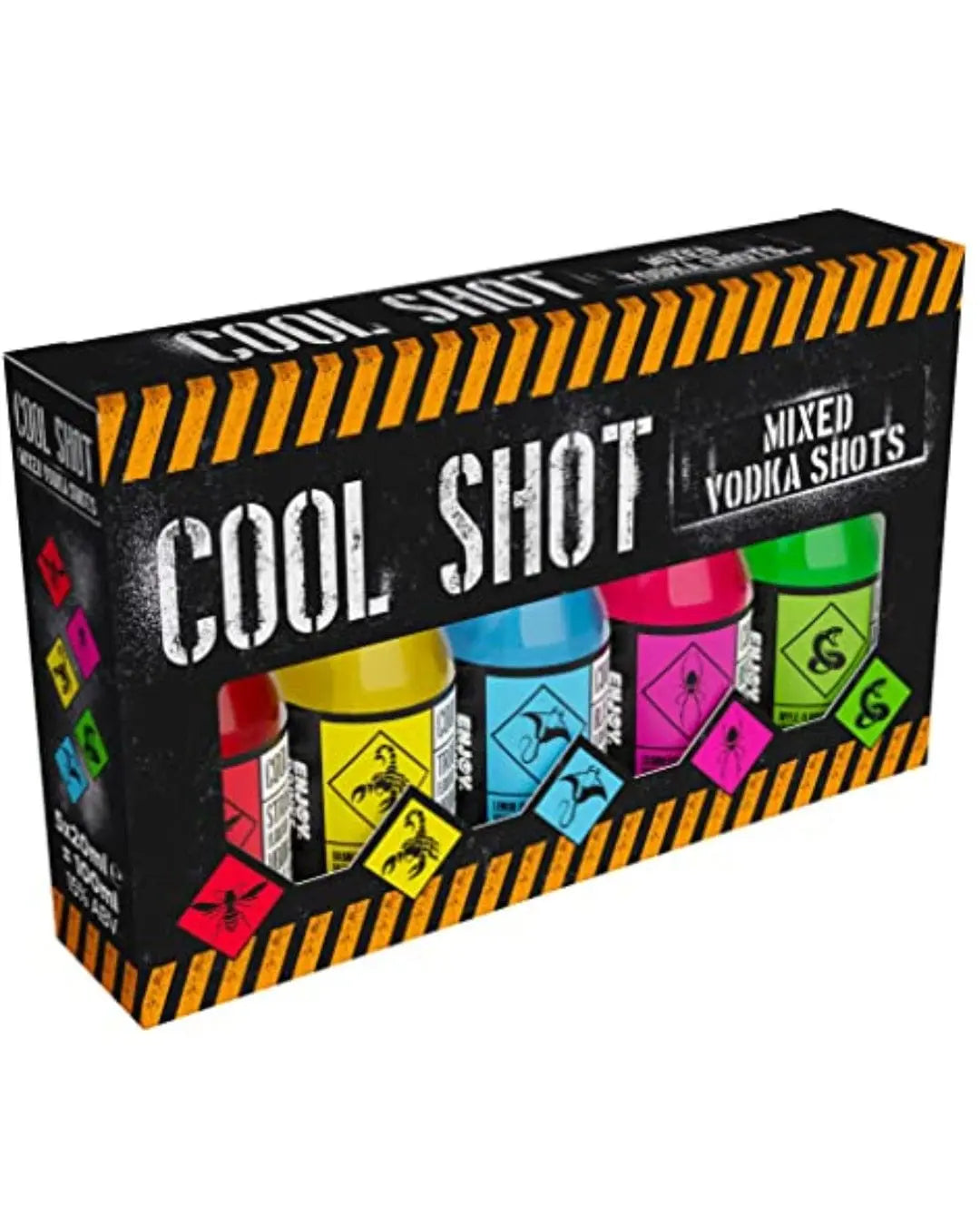 Cool Shot Mixed Vodka Shots Pack, 5 x 20 ml Vodka