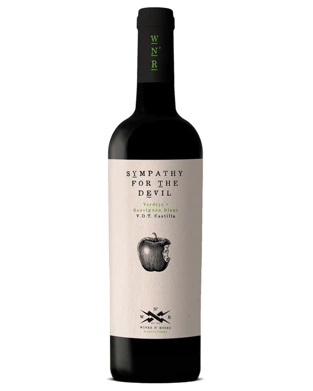 Wine N' Roses Sympathy For The Devil Verdejo Sauvignon Blanc Blended White Wine, 75 cl
