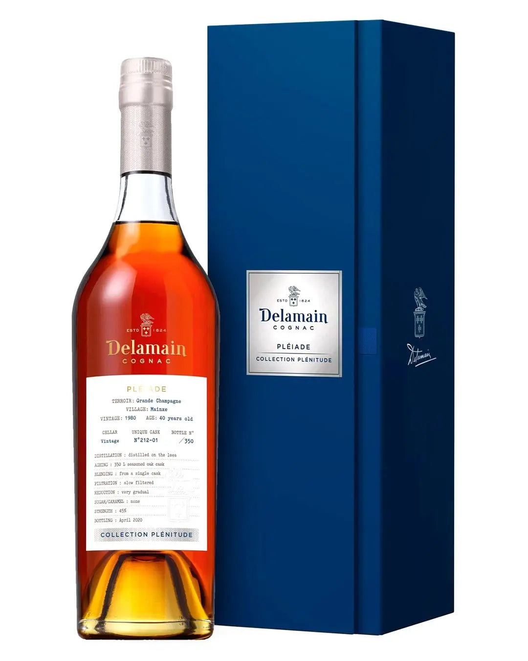 Delamain Pleiade Collection Plenitude 1980 Cognac, 70 cl Cognac & Brandy 3259270300007