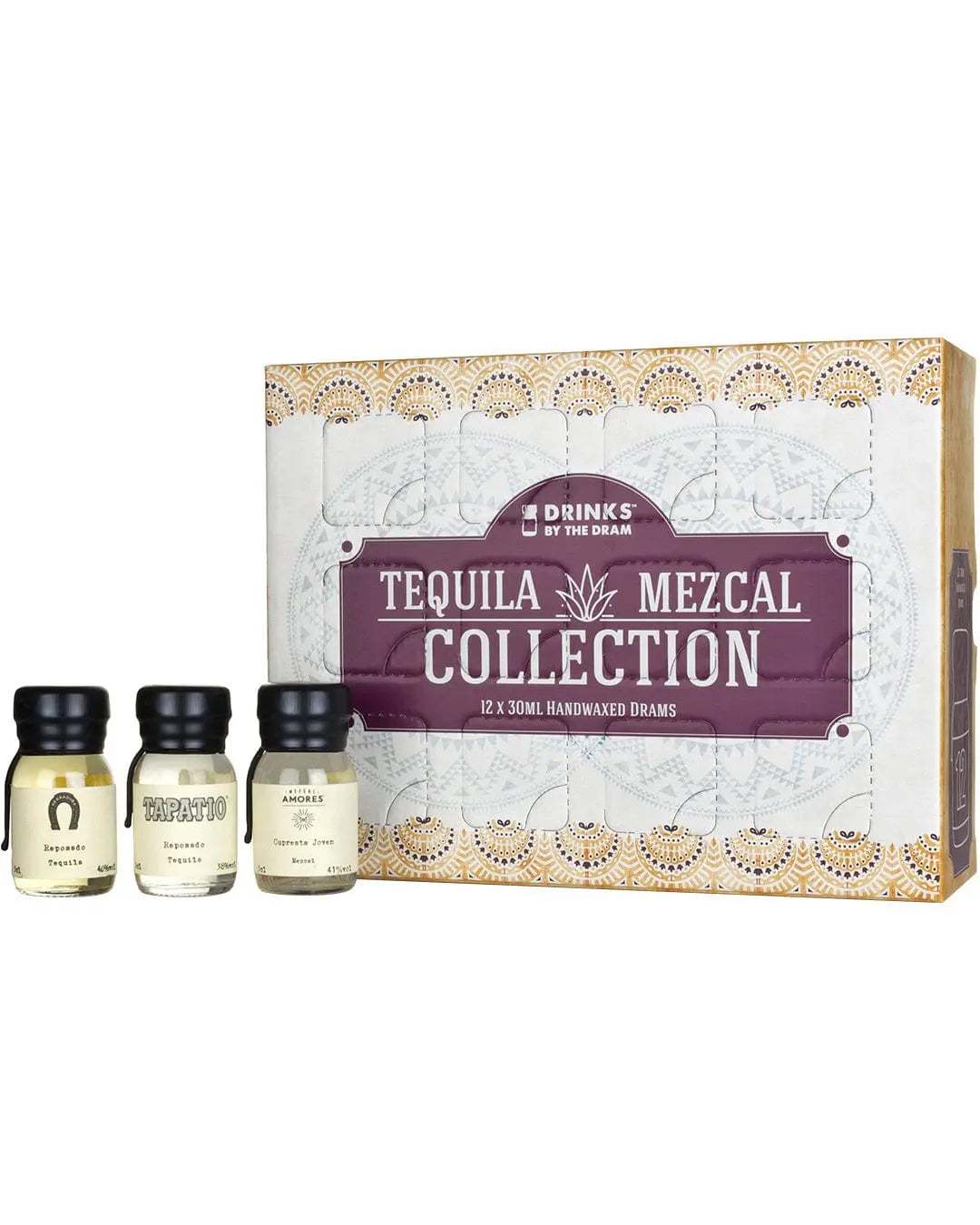 Drinks By The Dram 12 Dram Premium Tequila Collection, 12 x 3 cl Spirit Miniatures