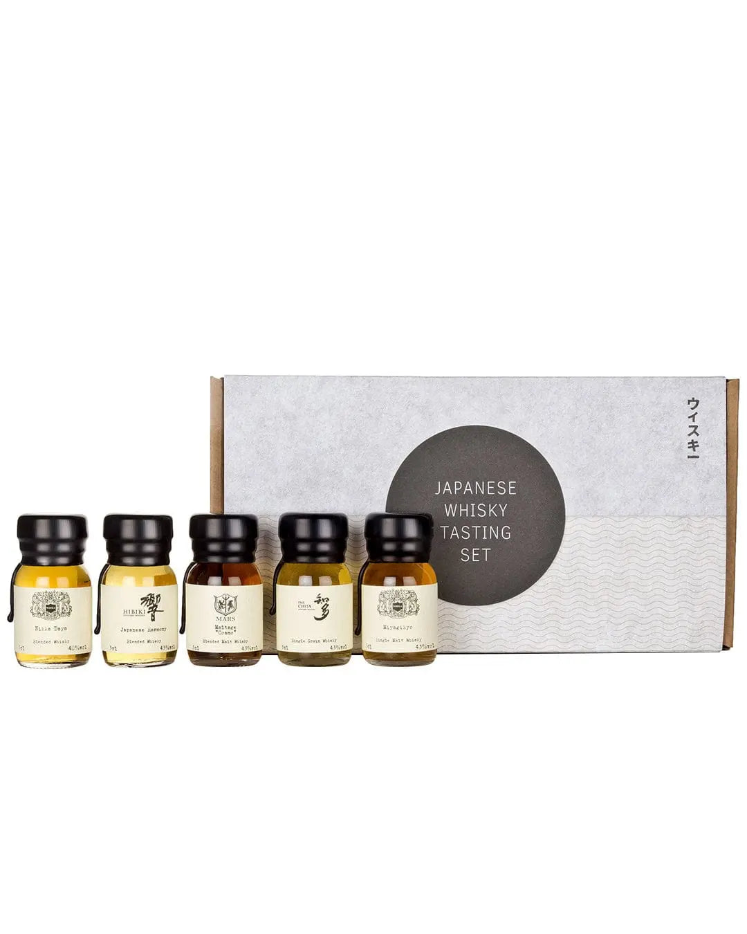 Drinks By The Dram Japanese Whisky Tasting Miniature set, 5 x 3 cl Spirit Miniatures