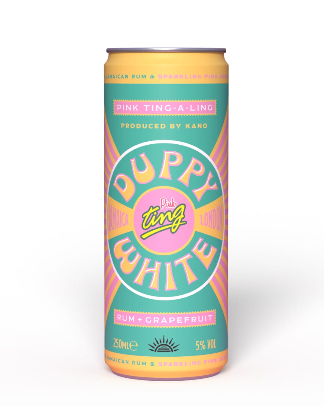 Duppy Share Pink Ting-A-Ling Multipack, 12 x 250 ml Ready Made Cocktails