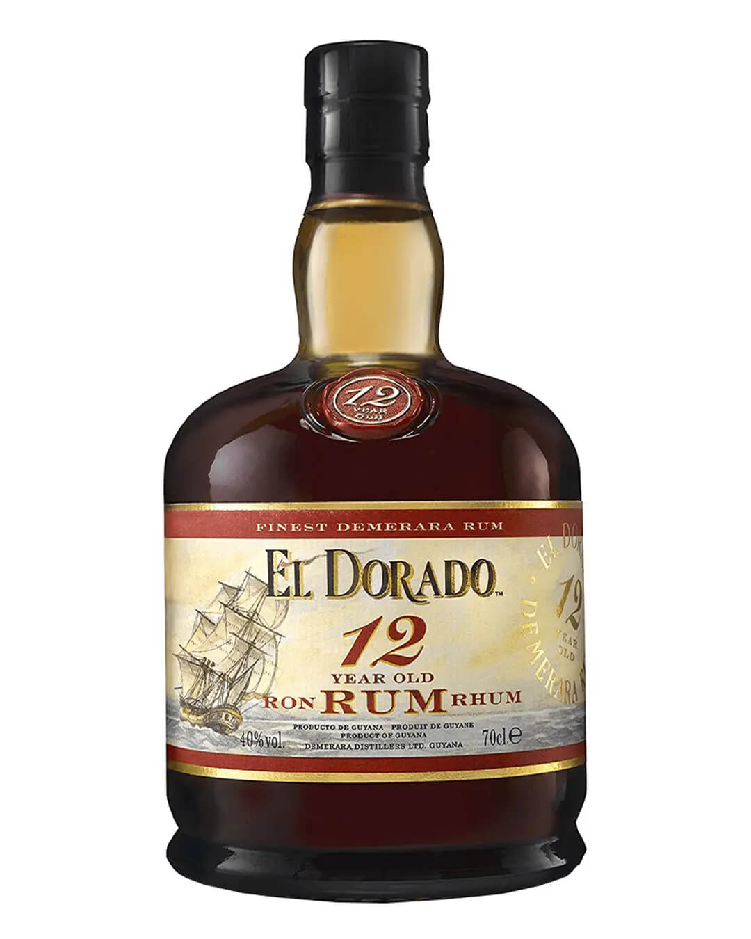 El Dorado 12 Year Old Rum, 70 cl Rum 8715151129792
