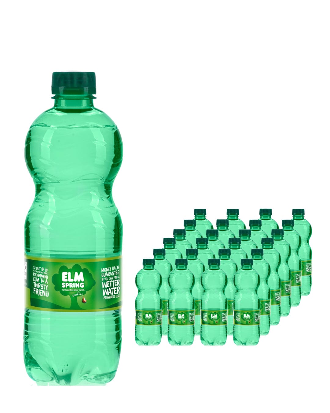 Elm Spring Sparkling Water Bottle Multipack, 24 x 500 ml Water