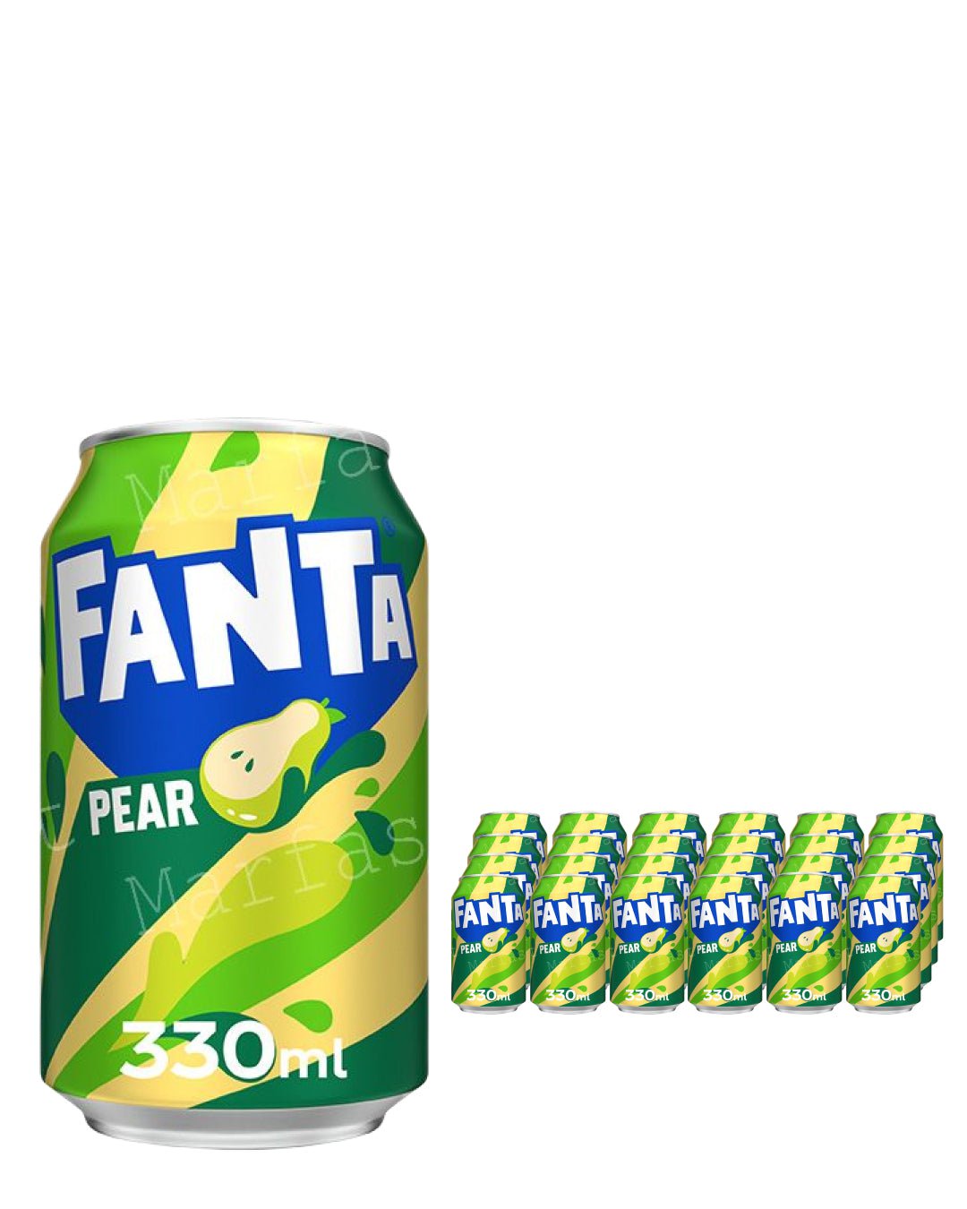 Fanta Pear Can Multipack, 24 x 330 ml Spirit