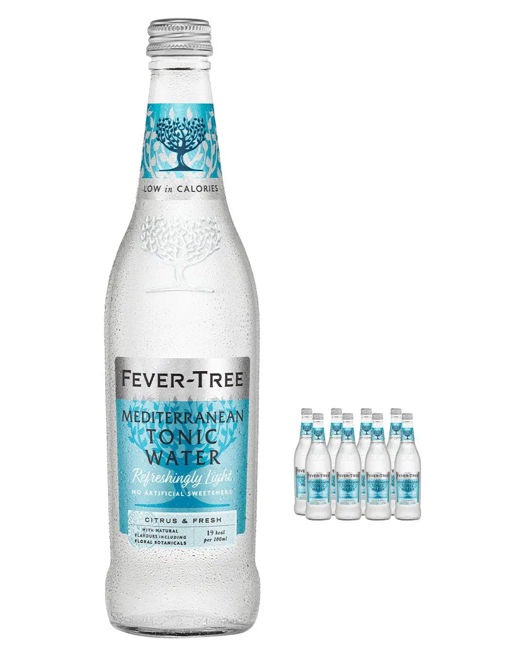 Fever-Tree Mediterranean Tonic Water Multipack, 8 x 500 ml Tonics 05060108451703