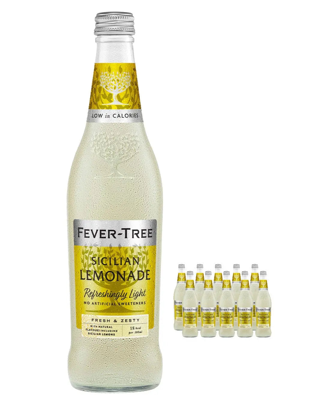 Fever Tree Refreshingly Light Sicilian Lemonade Multipack, 8 x 500 ml Soft Drinks & Mixers