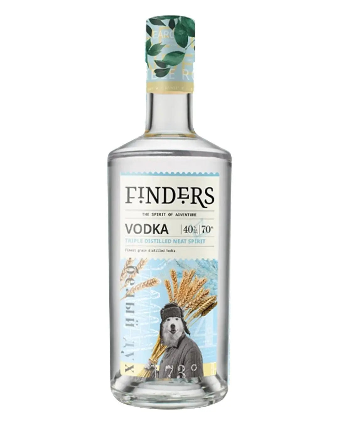 Finders Triple Distilled Vodka, 70 cl Vodka