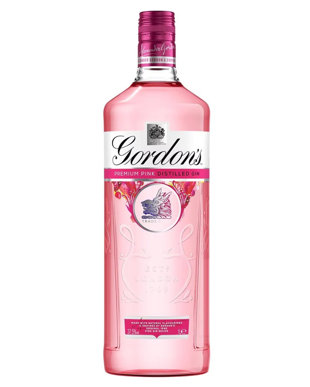 Gordons Pink Gin, 1 L Gin