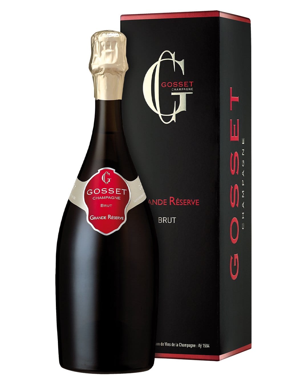 Gosset Grand Reserve Champagne in Gift Box, 75 cl Champagne & Sparkling 3353210012316