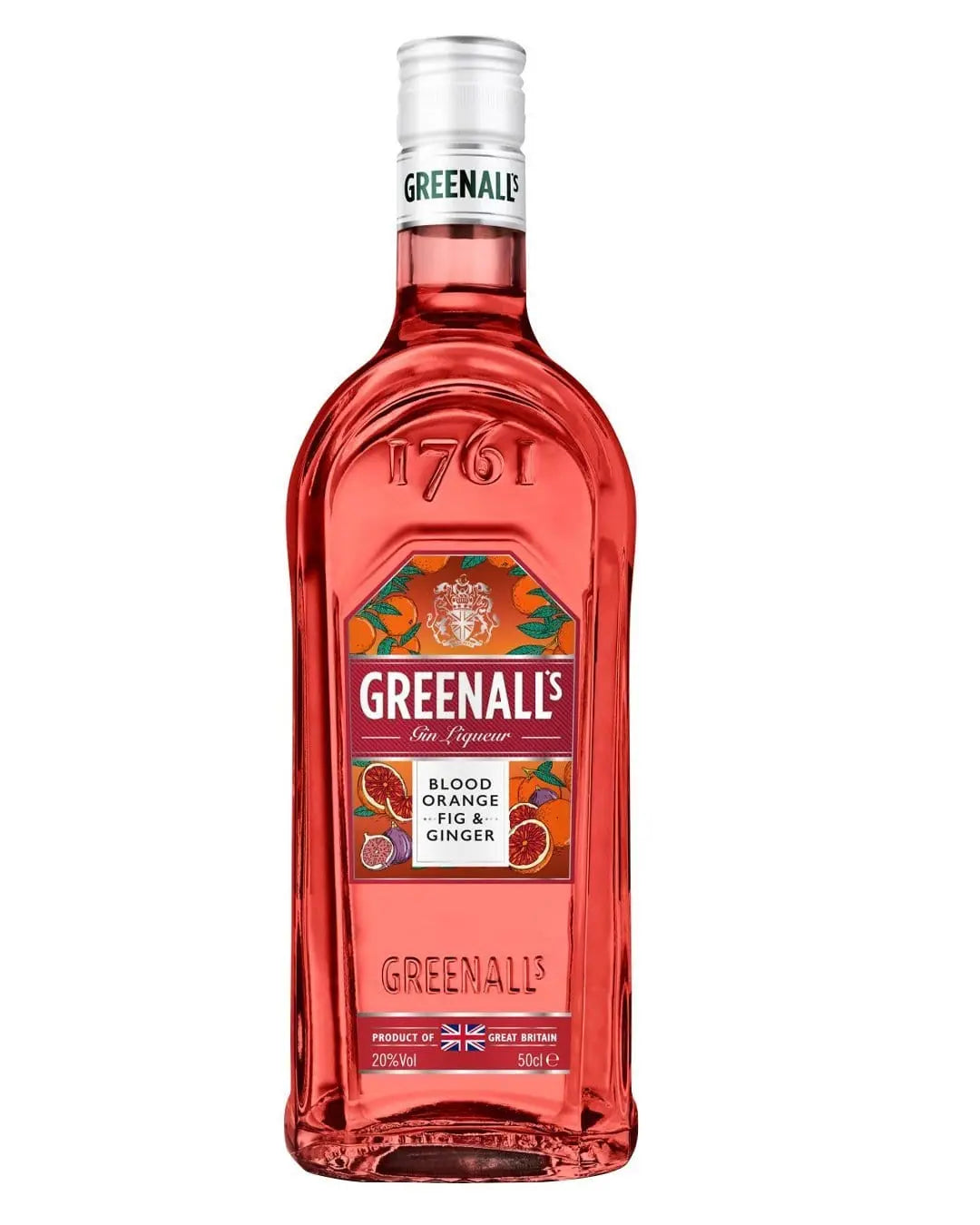 Greenall's Blood Orange Fig & Ginger Gin Liqueur, 50 cl Gin 5010296005080