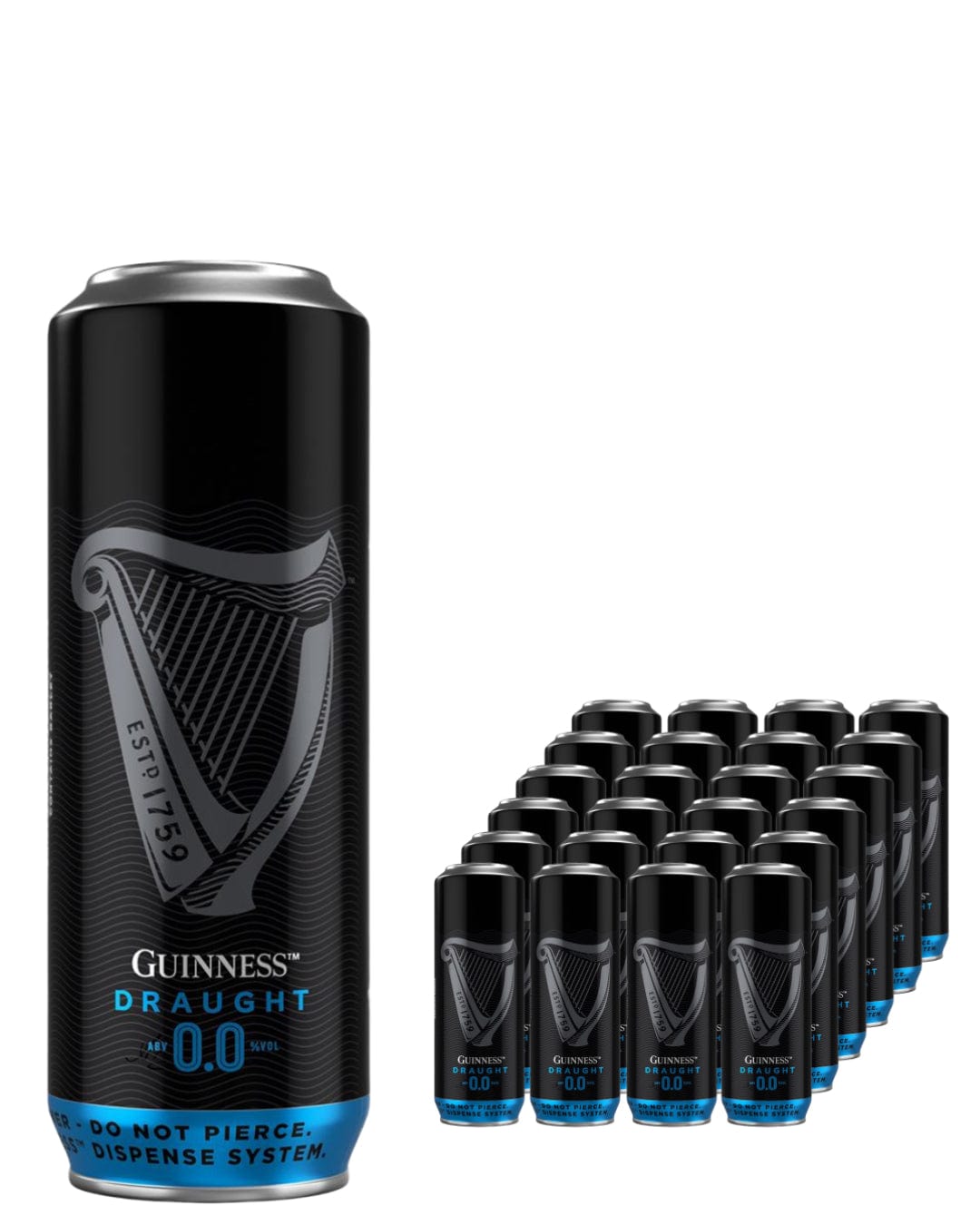 Guinness Alcohol Free Micro Draught Can Multipack, 24 x 558 ml Beer