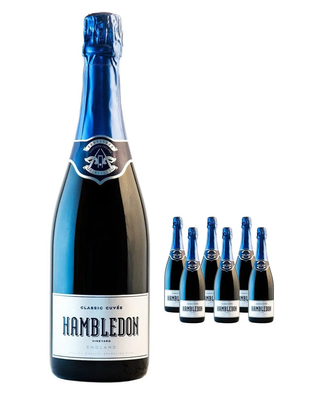 Hambledon Classic Cuvee English Sparkling Wine Case, 6 x 75 cl Wine Cases