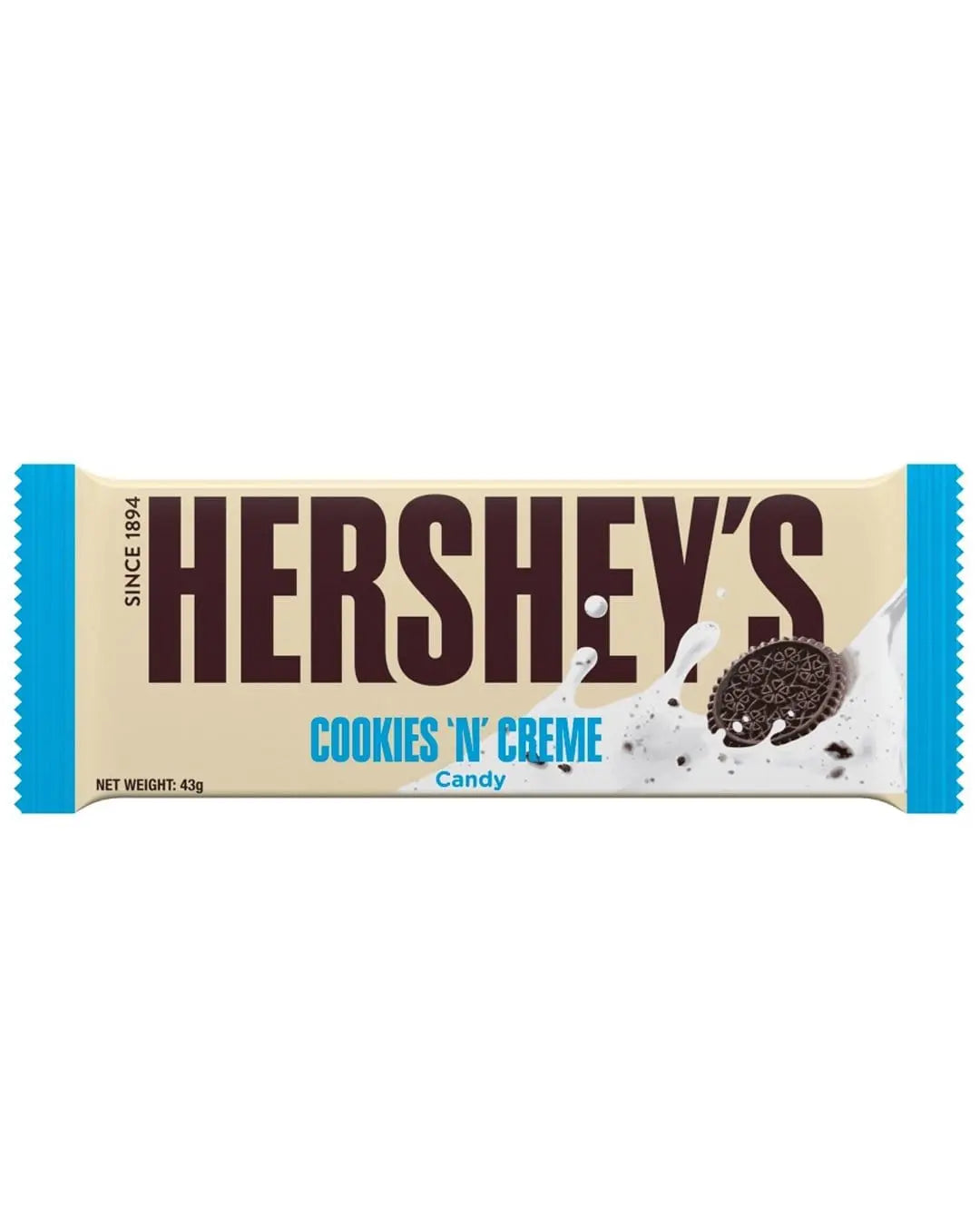 Hershey's Cookies n Creme Bar, 43 g Chocolate 34000239450